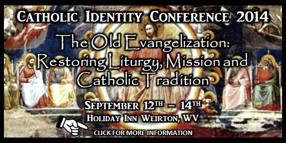 Catholic Identity Conference Banner