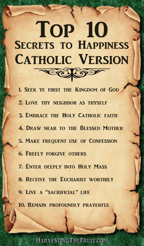 Top Ten Secrets Catholic
