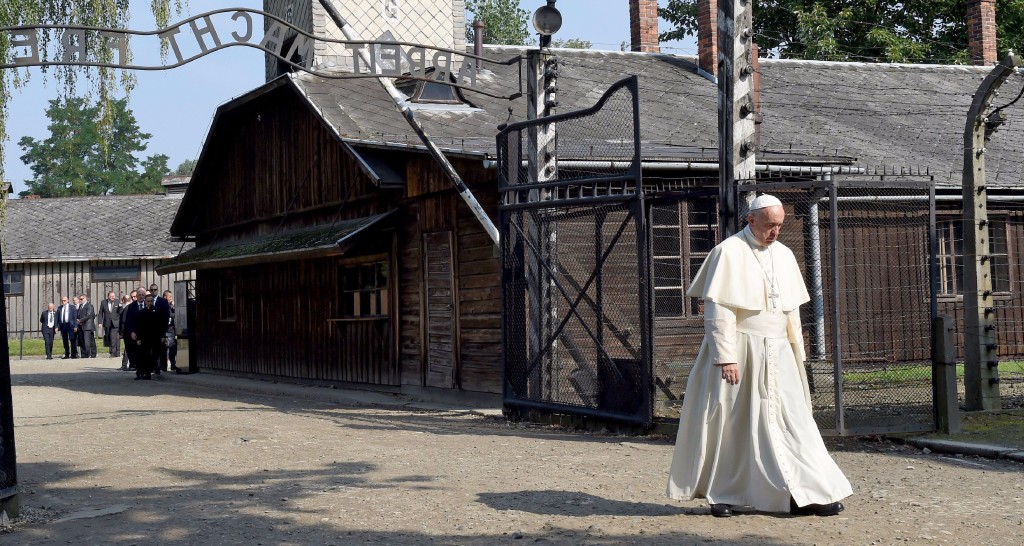 Francis at Auschwitz