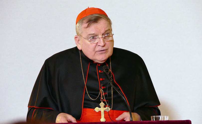 Raymond (What formal act of correction?) Burke - a supporter of the "Cura Pastoralis" 