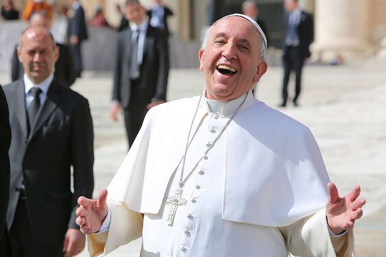 Bergoglian joy